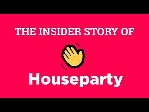 The Insider Story of Houseparty with Ben Rubin & James Currier (The NFX Podcast) thumbnail