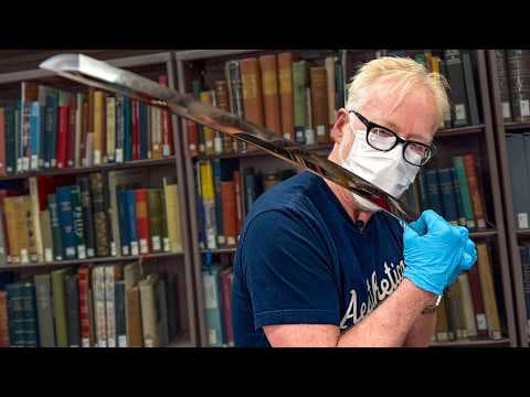 Adam Savage Handles a REAL Samurai Sword! thumbnail