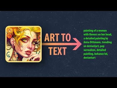 Steal AI Art? AI Creates Text Prompts from Any Image! thumbnail