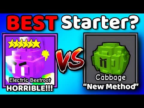 Insanely OP ELECTRIC BEETROOT vs CABBAGE Who Wins? (Garden Tower Defense) thumbnail
