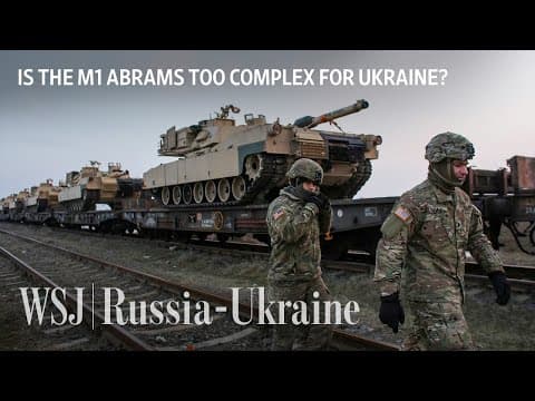 What Are the Logistical Challenges of M1 Abrams Tanks for Ukraine? thumbnail