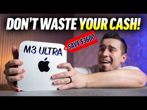 NEW Mac Studio 2025 Buyers Guide - STOP Wasting Cash! thumbnail