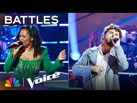 Conor James and Tinika Wyatt's Gorgeous Performance Earns Kelsea's STEAL | The Voice Battles | NBC thumbnail