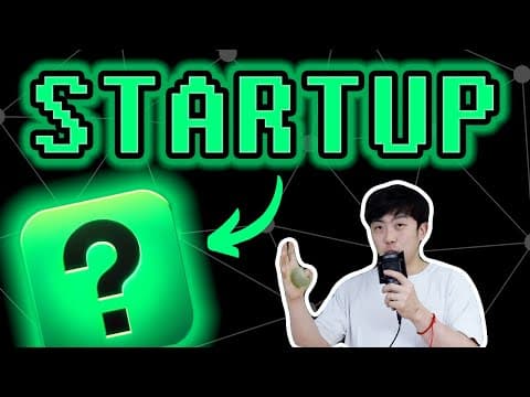 Starting A Million Dollar Tech Start-Up thumbnail