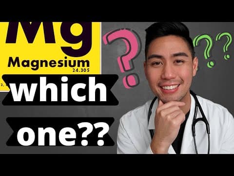 What is the best magnesium supplement to take? thumbnail