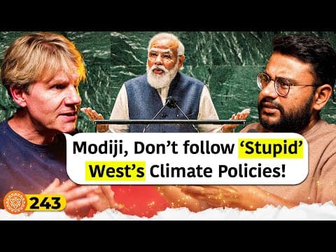 संवाद # 243: Why PM Modi shouldn't follow West's stupid climate policies | Dr Bjorn Lomborg thumbnail