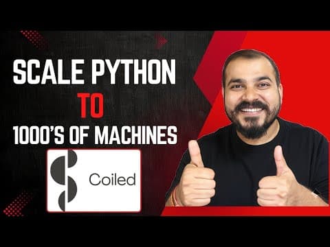 Stop Fighting with Kubernetes! Scale Python to 1000s of Machines with Coiled  thumbnail