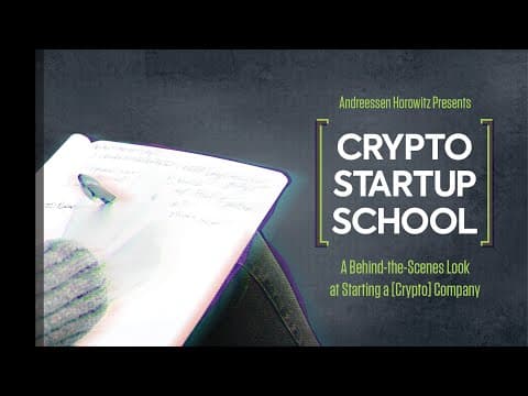 "Crypto Startup School" Documentary thumbnail