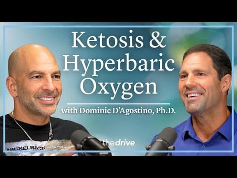 375 - The ketogenic diet, ketosis, and hyperbaric oxygen: weight loss, cognition, cancer, and more thumbnail