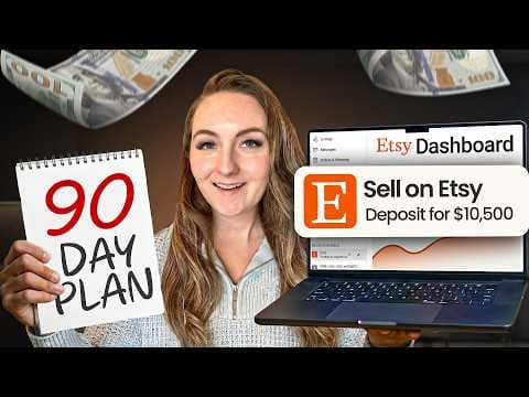 I Challenge You: Commit to Print On Demand for 90 Days ($10K+ Etsy Plan Inside) thumbnail