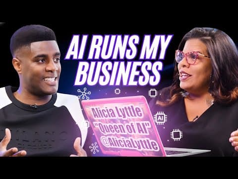 How I Use AI to Automate My Business & Work 10X Faster (My Full Workflow) thumbnail