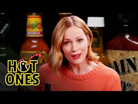 Leslie Mann Gets Revenge While Eating Spicy Wings | Hot Ones thumbnail