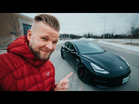 I Bought a Tesla 😳 For real this time... thumbnail
