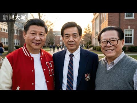中南海红二代的海外人生揭秘：账谁结 ？名怎藏 ？责谁挡 ？｜杨兰兰｜红二代｜太子党｜腐败捞钱｜巴拿马文件｜裸官｜新闻大写 20250815 thumbnail