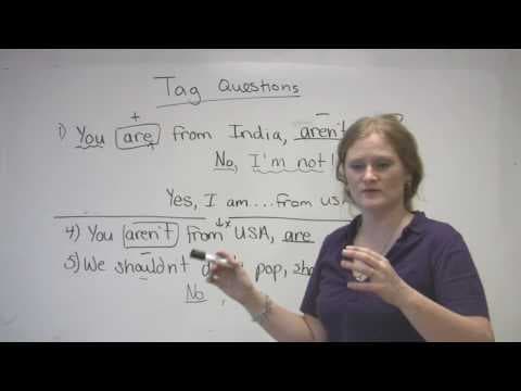 English Grammar - Tag Questions thumbnail