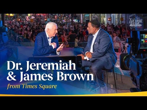 Dr. David Jeremiah's interview with James Brown thumbnail