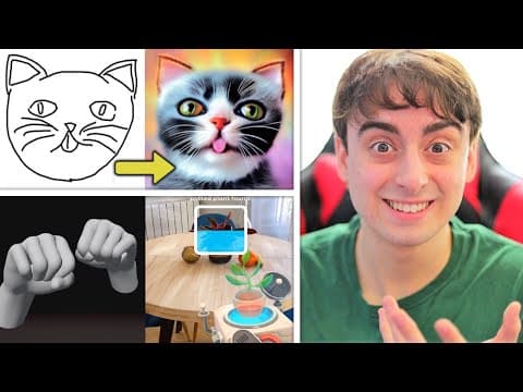 Mind-blowing & Unbelievable Advancements in AI Tech this Week! (AI Art, Research, Mindreading) thumbnail