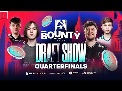 BLAST Premier Bounty Malta 2026, Quarterfinals - LIVE DRAFT SHOW thumbnail