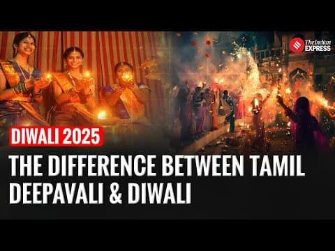 Diwali 2025: Why Tamil Deepavali Is Different From North Indian Diwali thumbnail