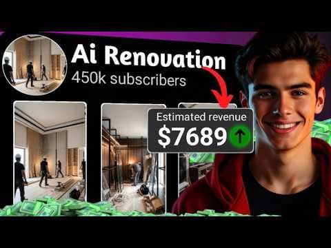 Create Room Transformation time lapse videos with Ai | 100% FREE thumbnail