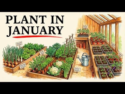 17 Crops You Must Plant in January to Feed Your Family for a Year thumbnail
