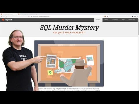 How Can I Learn SQL Through a Fun Murder Mystery? thumbnail