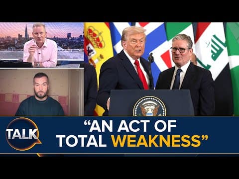 “It Was An Act Of WEAKNESS" | BREAKING: Trump Attacks Keir Starmer Over Chagos Island Deal thumbnail