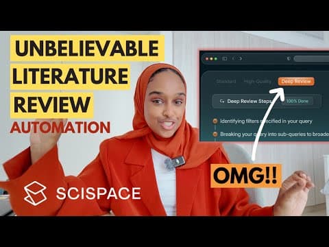 How To Use Deep Review To Save HOURS on Research | Terrifyingly GOOD! thumbnail