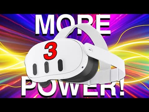 Quest 3 is Twice as POWERFUL and HALF the Size of Quest 2! thumbnail