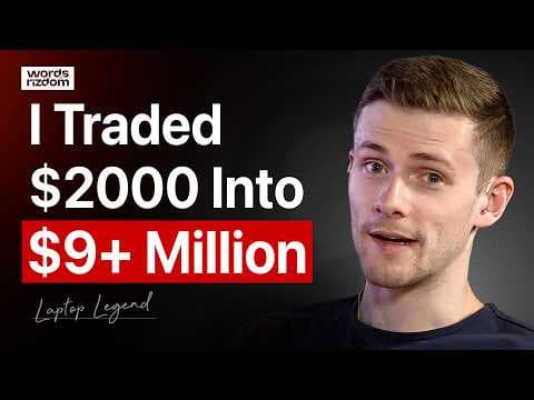 Millionaire Trader Only Started with $2000 & Has Profited $9+ Million! thumbnail