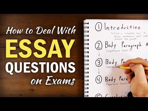 What Are the Key Rules for Essay Test Success? thumbnail