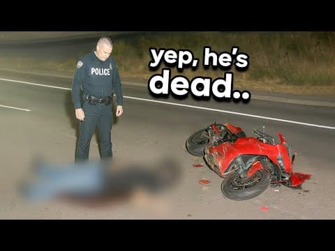 7 Most Brutal Motorcycle Police Chases thumbnail