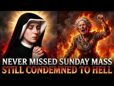 Saint Faustina Saw a Woman Who Never Missed Sunday Mass - Condemned HELL! thumbnail
