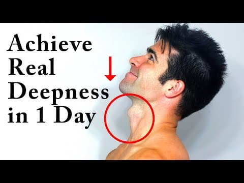 How to Get a Way Deeper Voice in Only 1 Day thumbnail