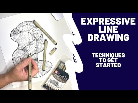 Expressive Line Drawing - Doodling Techniques to get you started thumbnail