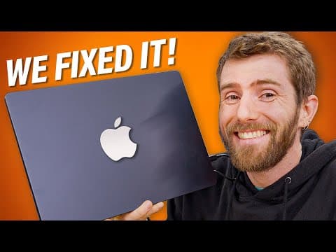Apple please watch this. - Frore AirJet MacBook Air thumbnail