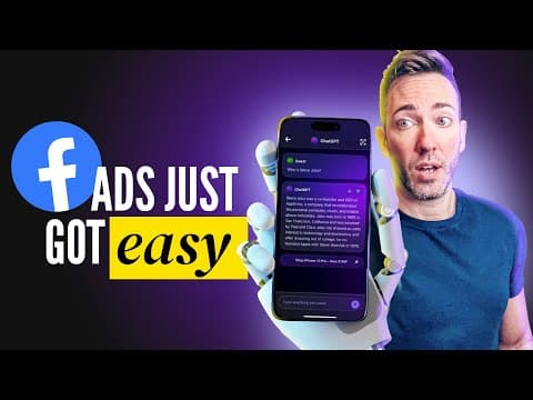 Create Profitable Facebook Ads with ChatGPT! (Start to Finish) thumbnail