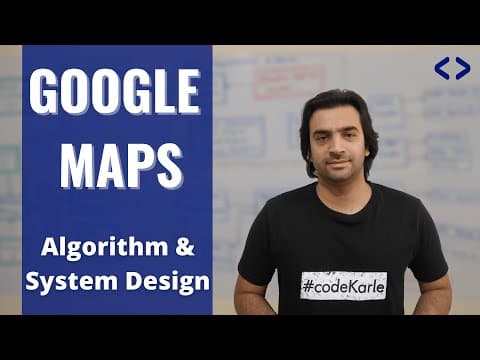 Google Maps System Design Interview Question thumbnail