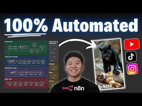 How to Auto-Post Faceless AI Shorts With n8n thumbnail