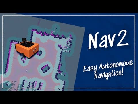 Making robot navigation easy with Nav2 and ROS! thumbnail