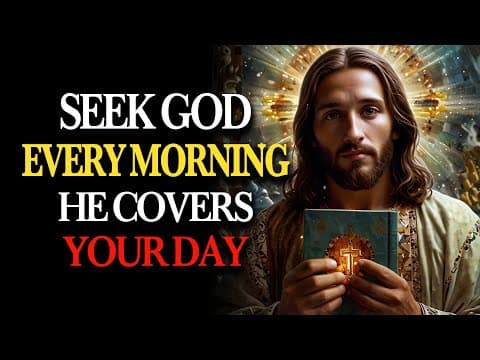 HOLY SPIRIT SAYS: Every MORNING You Seek Me, I Will COVER Your Day With STRENGTH and FAVOR thumbnail