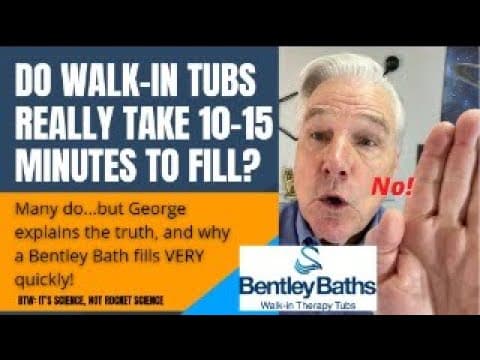 Does it REALLY take 10 minutes to fill a walk-in tub? thumbnail