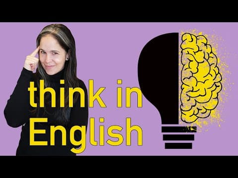 THINK in ENGLISH! Powerful Flashcard Lesson for THINKING in ENGLISH | Rachel’s English thumbnail