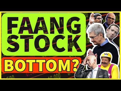 Did FAANG Stocks Reach the Bottom This Week? thumbnail