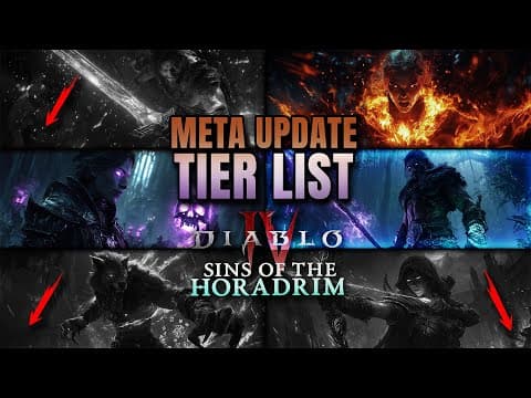 META Update - Top Builds & Tier List for Season 9 Diablo 4 thumbnail