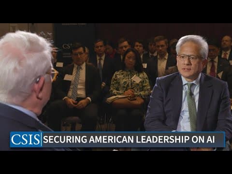 NVIDIA’s Jensen Huang on Securing American Leadership on AI thumbnail