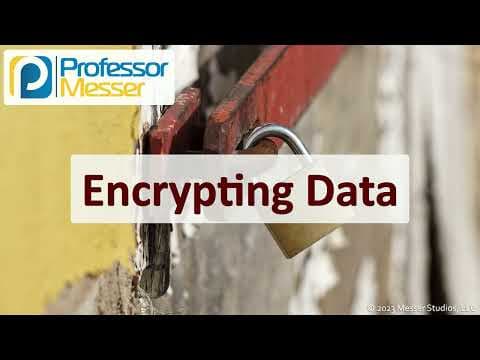 Encrypting Data - CompTIA Security+ SY0-701 - 1.4 thumbnail
