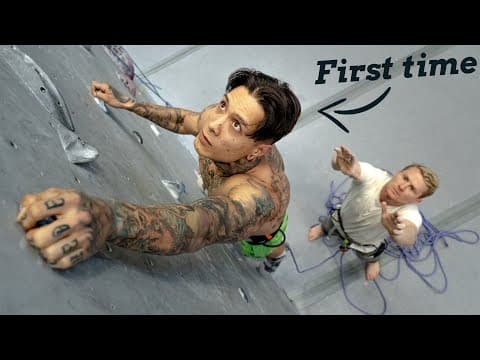 Does pro calisthenics power transfer to climbing? (Chris Heria) thumbnail