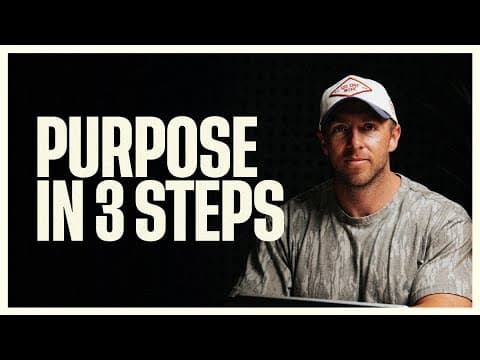 How to Find Your Purpose in Three Practical Steps thumbnail