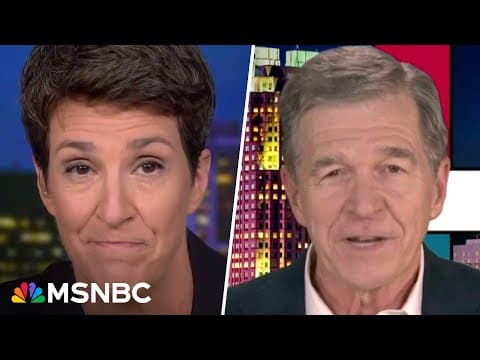 BAD NEWS FOR TRUMP: Democrats get their wish as Roy Cooper enters North Carolina Senate race thumbnail